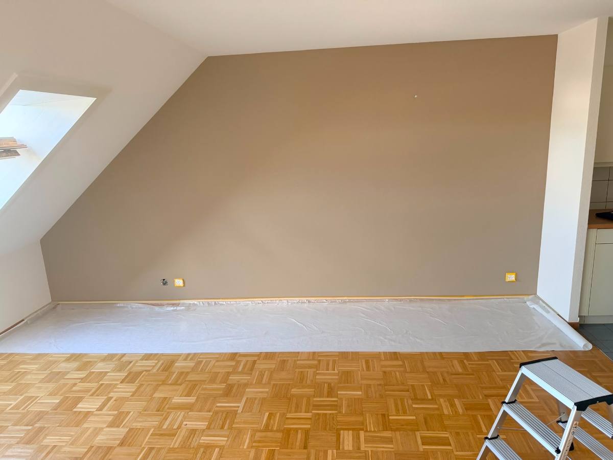 Mur intérieur après